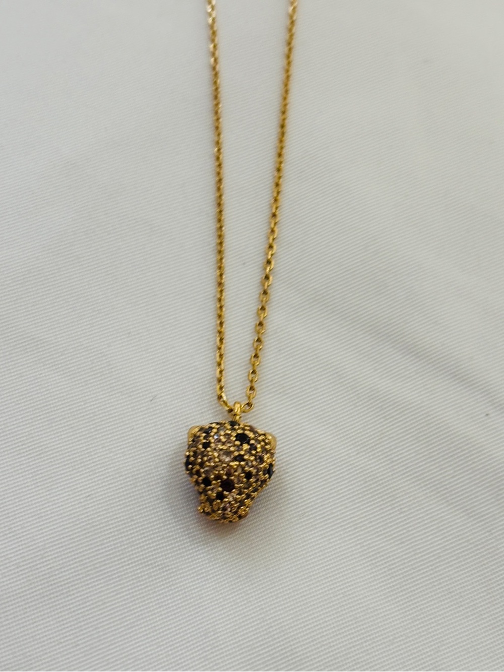 Kate Spade New York Leopard Head Necklace New with Tags